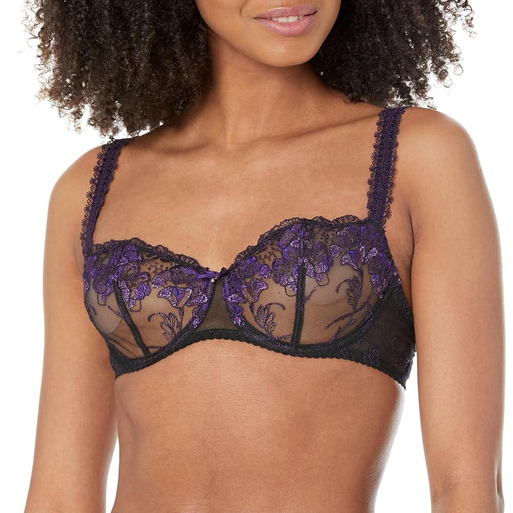 ⑪ Aubade Bahia & Moi PY ダブルパデッドブラ NOIR L